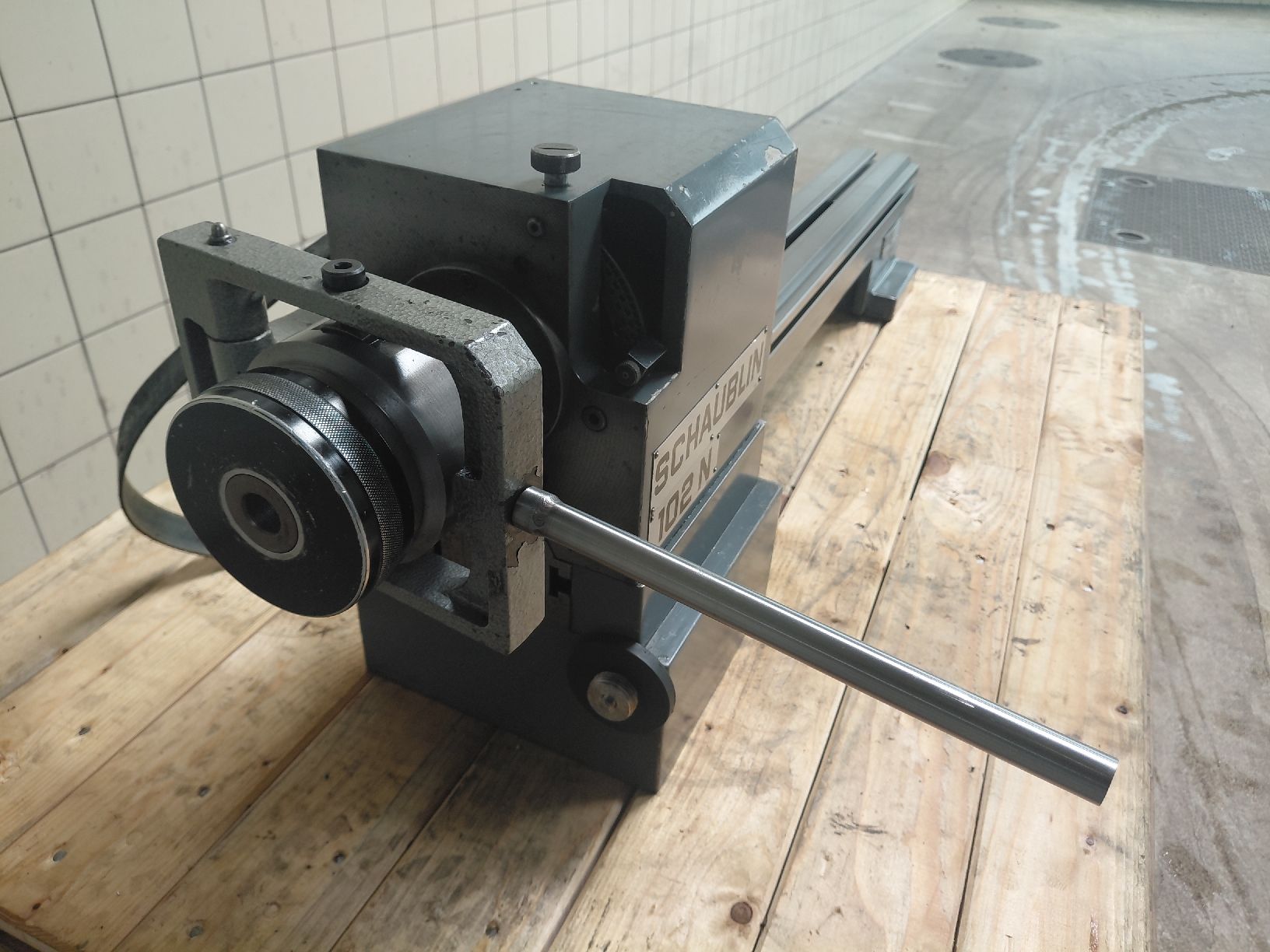 Schaublin Altro per industria metallurgica: Schaublin 102N Spindelstock mit Wange – Usato da Schüpfen venduto da Marathon013 3