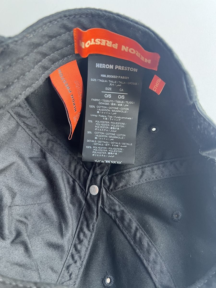 Copricapi, berretti & cappellini: CAT Heron Preston Cap – Nuovo (secondo la descrizione) da Bern venduto da BestBrandSeller89 3