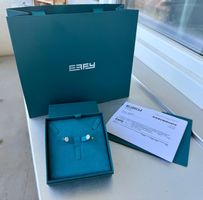 Silber 925 Ohrringe mit Diamanten
