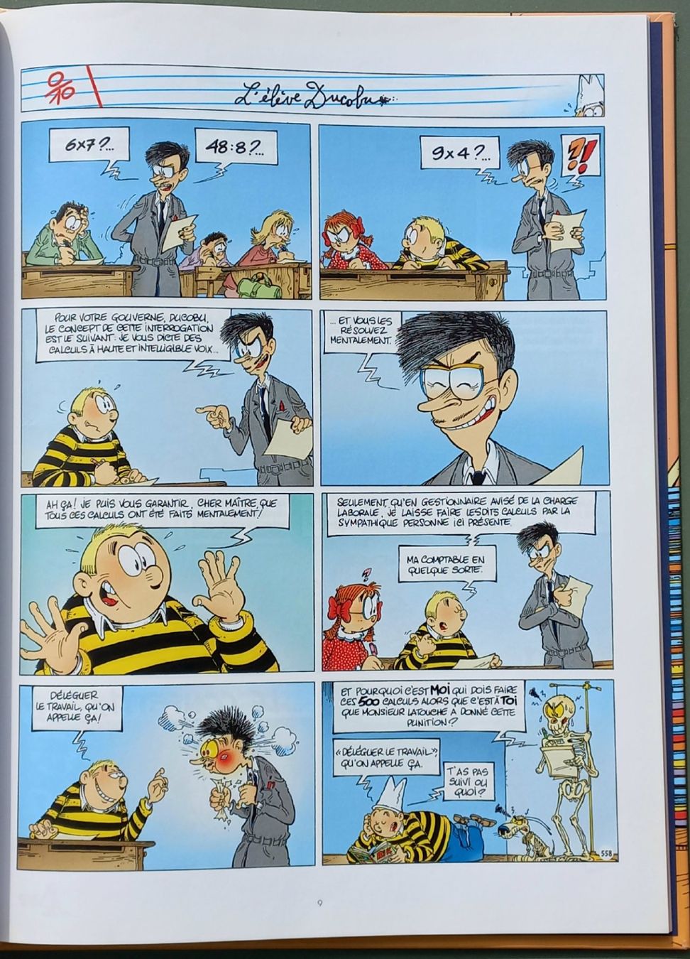 Fumetti: BD Comic - L'élève Ducobu - Confiscés – Usato da Niederuzwil venduto da lubimaja 2