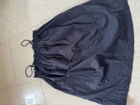 Sommerliches, schwarzes Trägerkleid von H&M, Gr. S