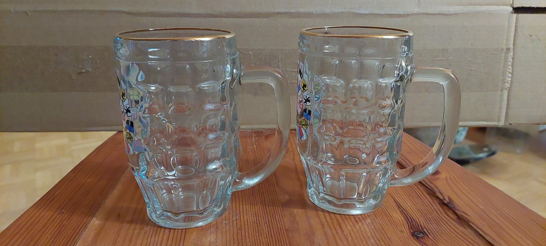 Bicchieri: 2 Bierglas / Humpen Switzerland – Nuovo (secondo la descrizione) da Kallnach venduto da Saratoga03 1