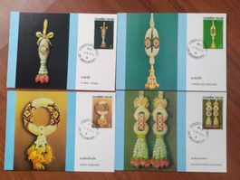 Thailand (-35%) - Letter Max Cards 1987