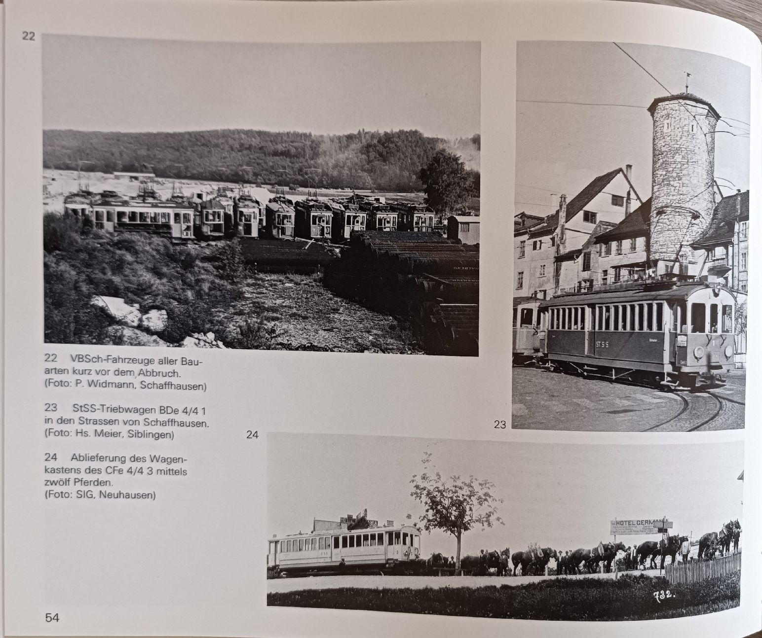 Libri: Die Schaffhauser Strassenbahnen Geschichte und Rollmaterial  – Usato da Baar venduto da bri_xh5s 2