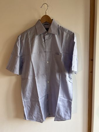 Einhorn Hemd, Gr. 38, hellblau, Kurzarm - Top Zustand!