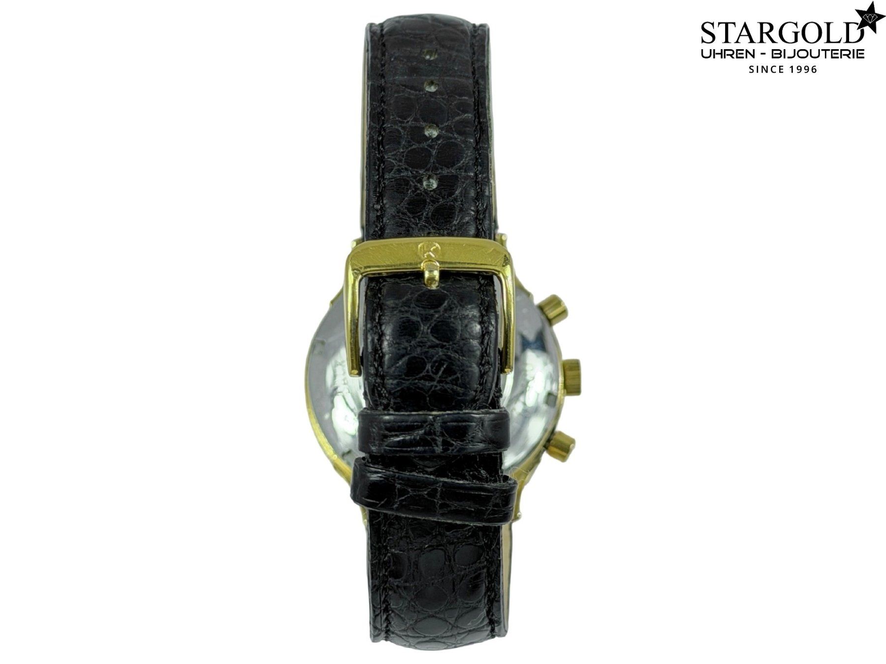 Orologi: Cortebert Lunar Mondphasen Chronograph - 77.400 – Usato da Zürich venduto da Stargold-Uhren 4
