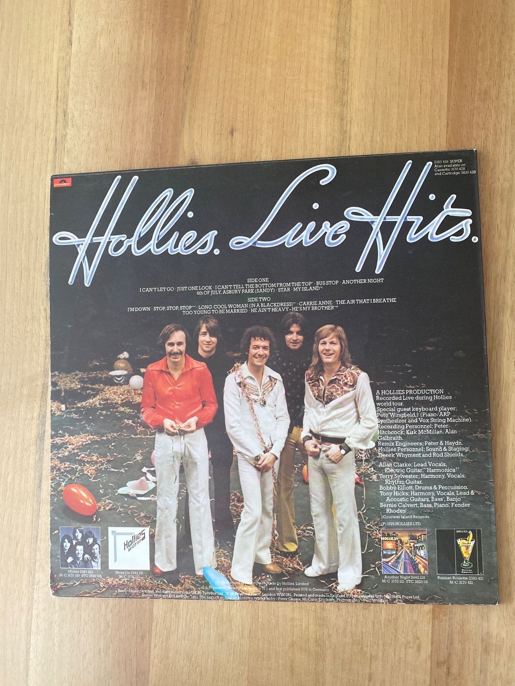 Dischi in vinile: Hollies - Live Hits – Usato da Eschenbach LU venduto da beer05 1