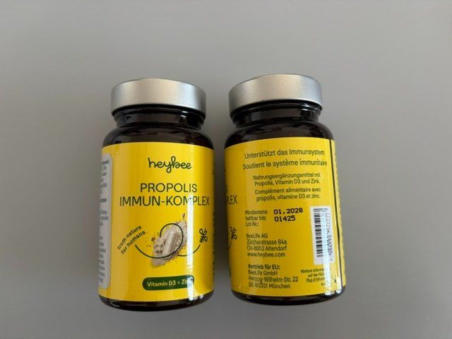 Aliments & Spécialités: heybee / Propolis Immun-Komplex – Neuf (Voir description) à Meisterschwanden par Etcheberria