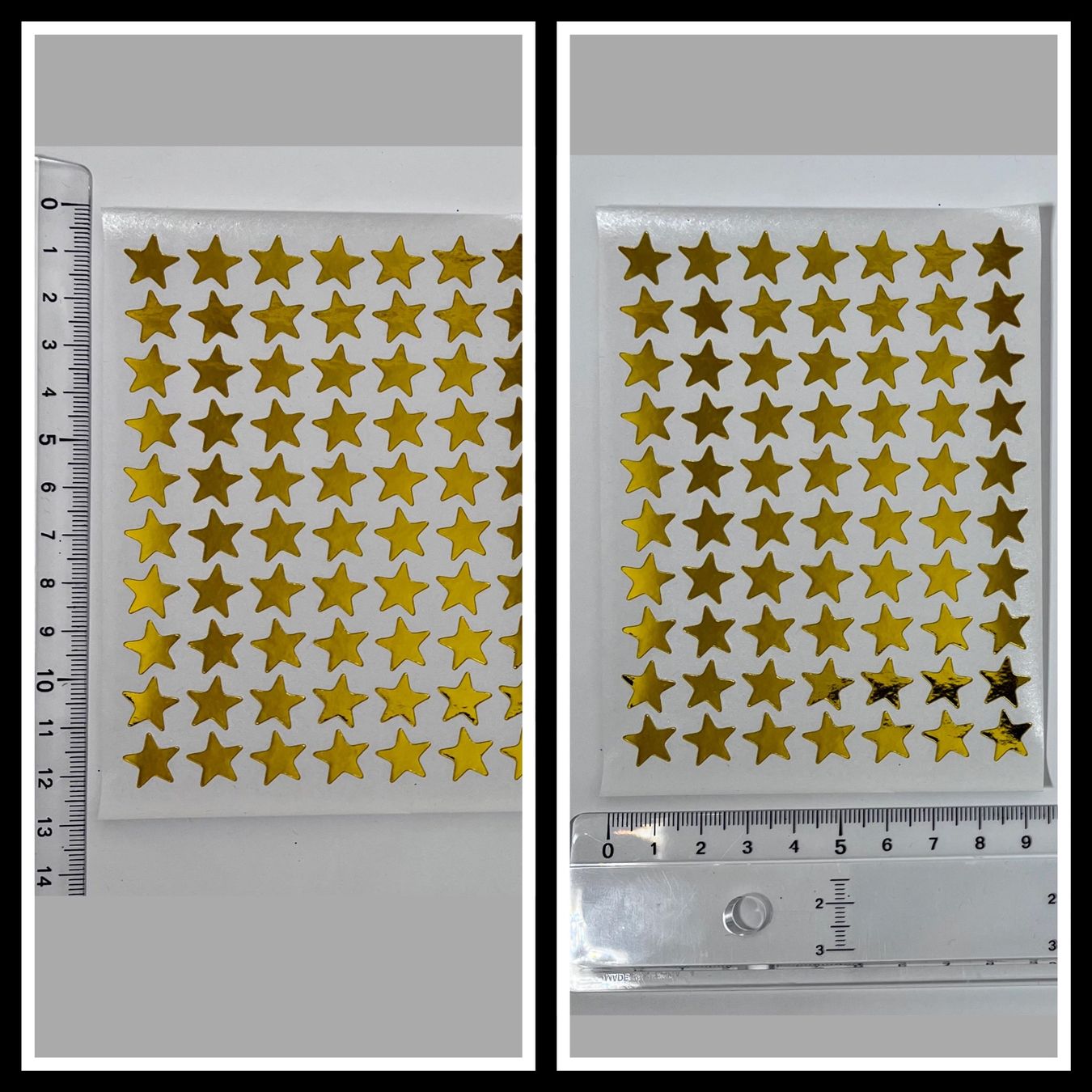 Goldene Sternen-Aufkleber – Selbstklebend Für Zimmerdeko, Basteln Und Geschenke
