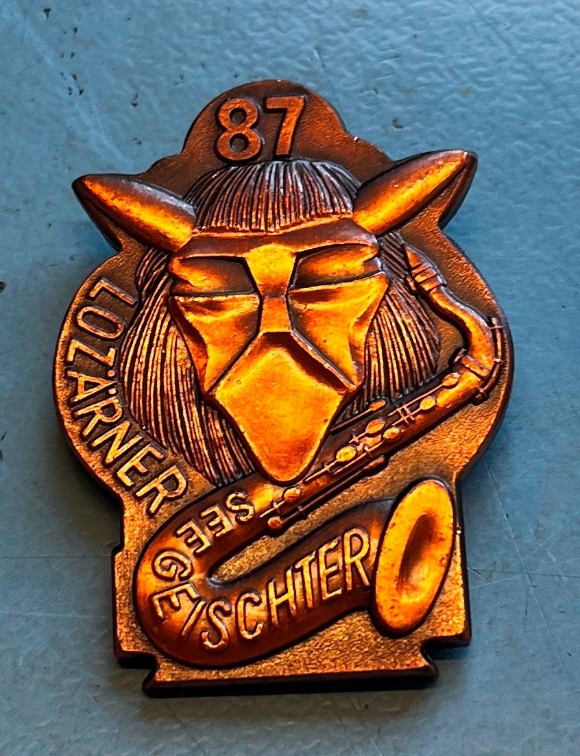 Placchette & Badge: Lozärner Seegeischter 1987 Luzern – Usato da Obernau venduto da Wgnom