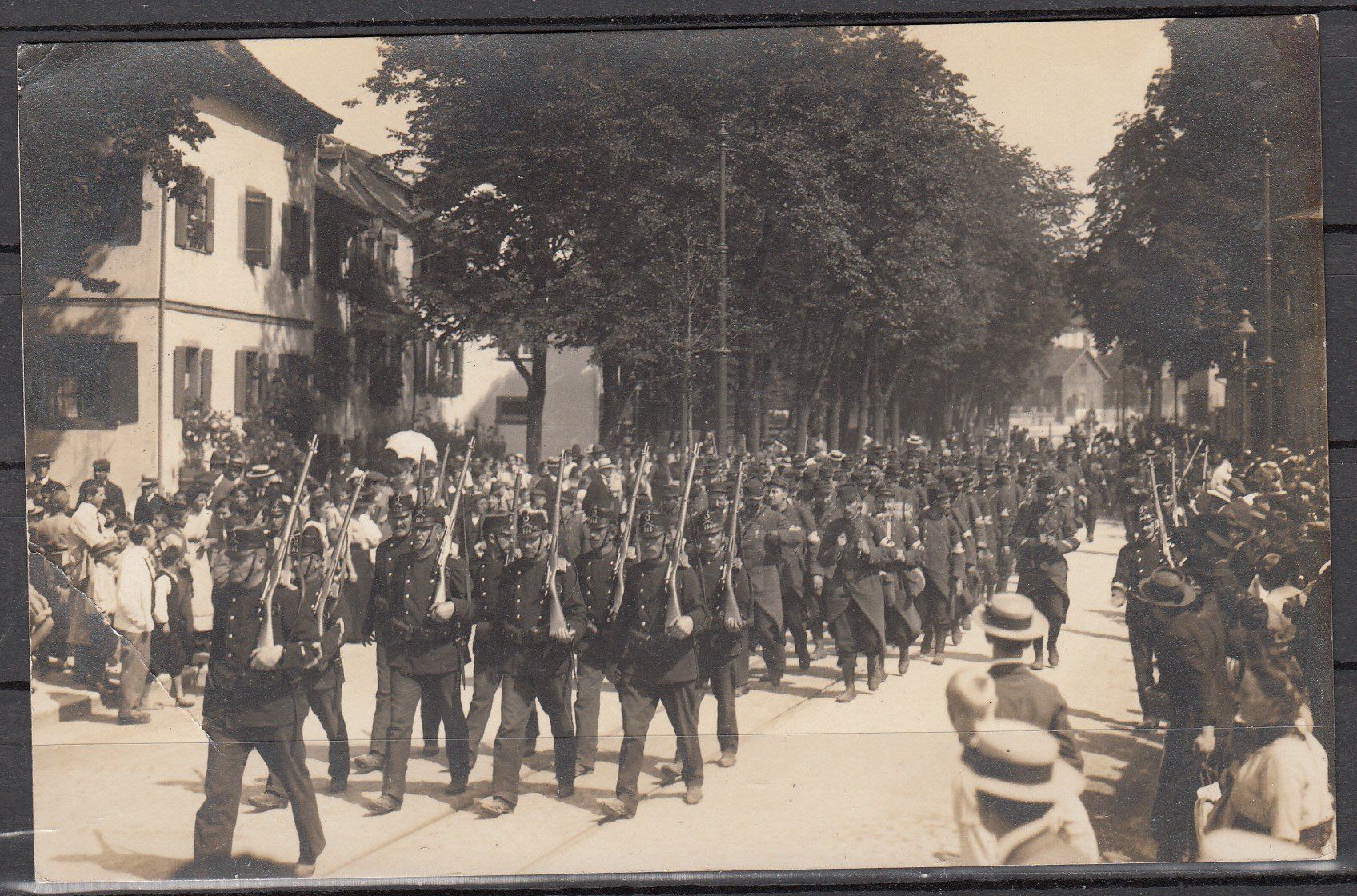 Alle Briefmarken: Militärkarte Devilee 1914 – Gebraucht aus Herrliberg von Lfrifda