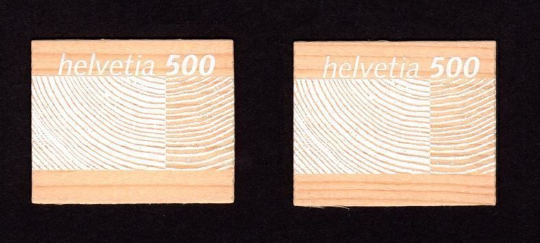 Tutti i francobolli: 2 Holzmarken** – Nuovo (secondo la descrizione) da Dottikon venduto da haeusibuh5
