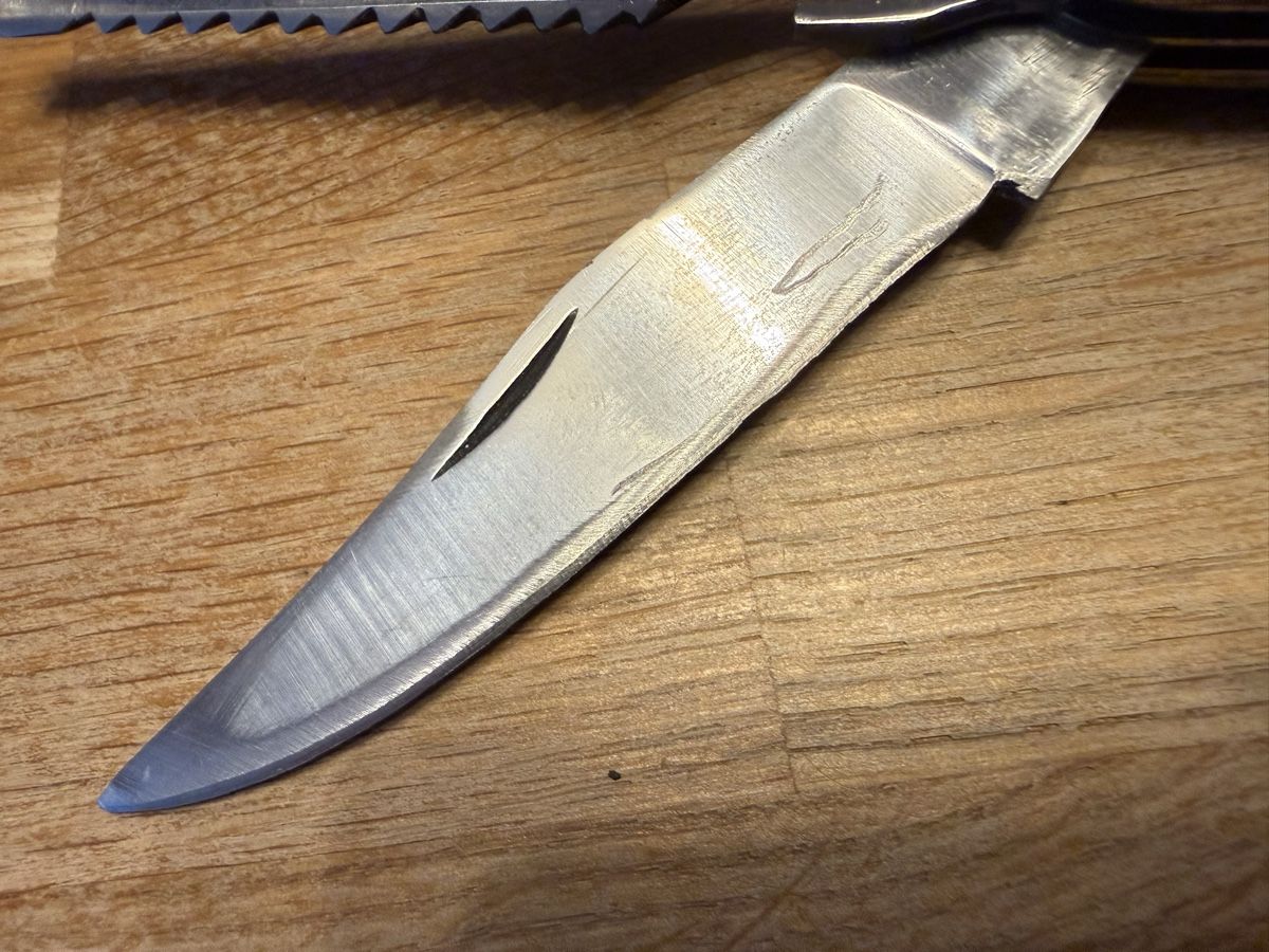 Coltelli tascabile: Altes grosses Taschenmesser Fischmesser – Usato da Goldach venduto da Messerguru 5