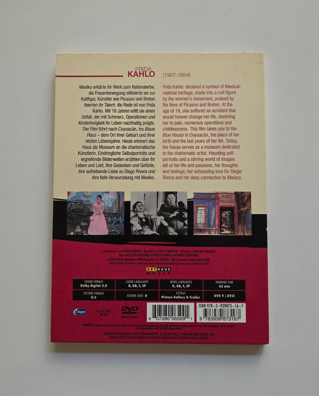 Tous les DVDs: DVD Frida Kahlo – D'occasion à Dättlikon par Wundertuete_ 2