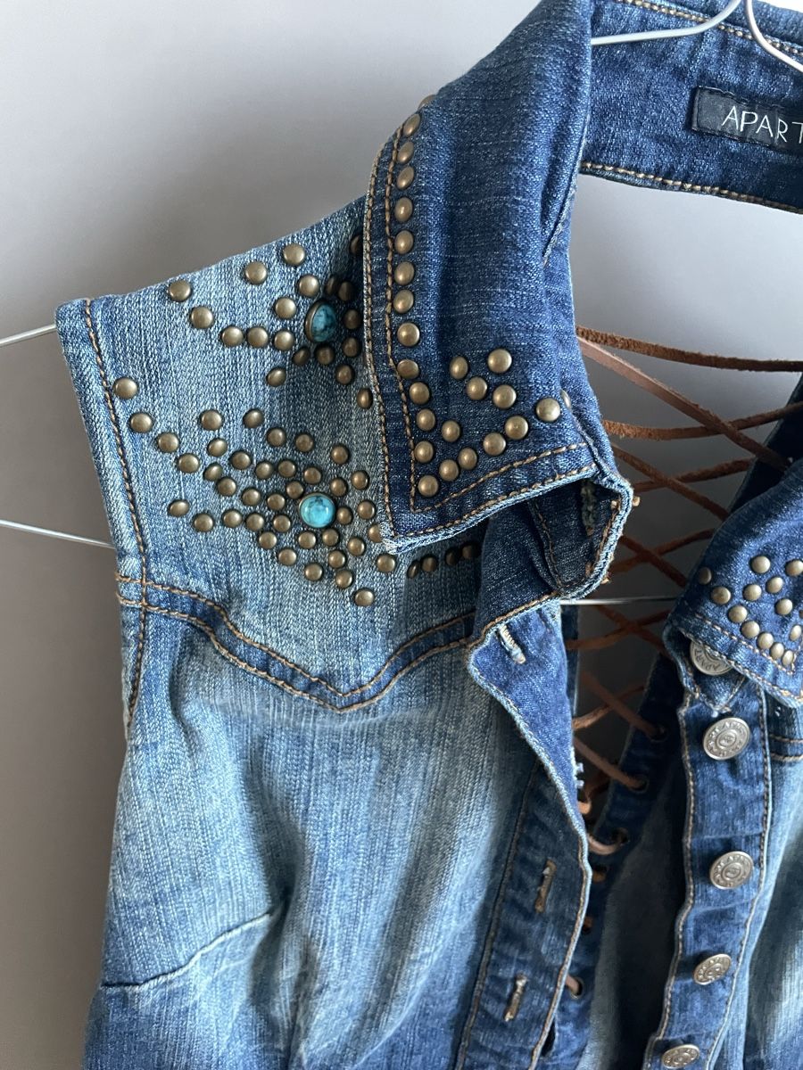 Gilet & Giacche senza maniche: Jeans Weste Gr. 36 – Nuovo (secondo la descrizione) da Zürich venduto da Mary233 1