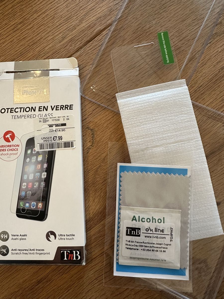 Lackretusche & Schutzfolien: iPhone 7/7S Panzerglasfolie, neu, Originalverpackt! – Neu (gemäss Beschreibung) aus Mettendorf TG von Pinova02 1