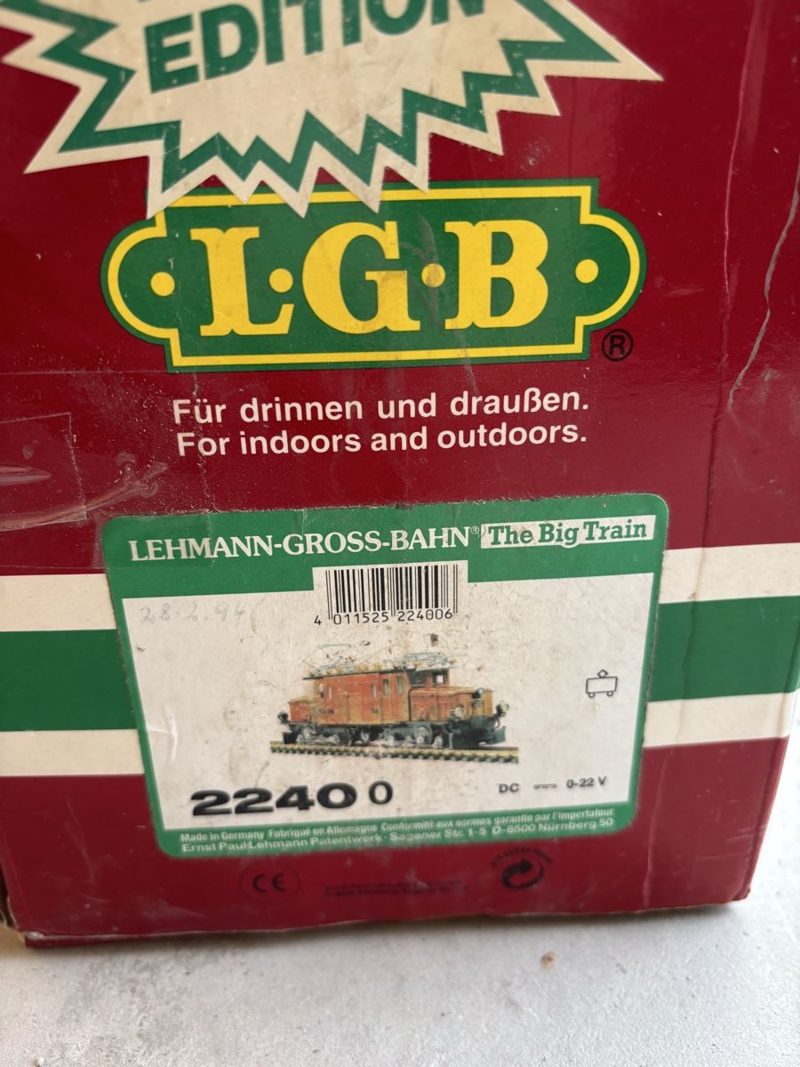 LGB Modelleisenbahnen: Krokodil und Dampflok – Gebraucht aus Stalden VS von drager1987 2