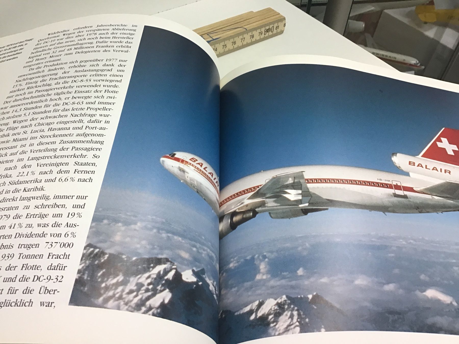 Libri: Balair: Geschichte der Schweizer Charter-Gesellschaft Top! – Usato da Männedorf venduto da Modellbau-wyss 3