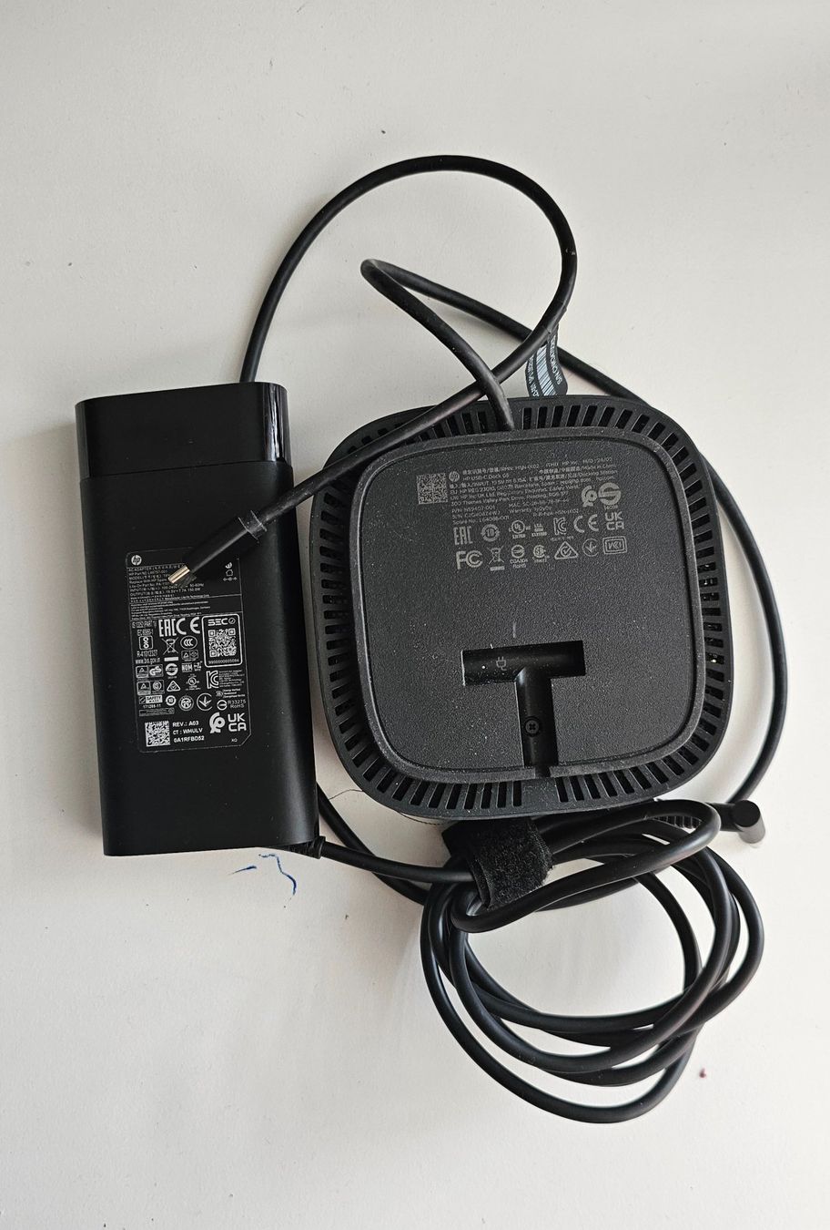 Hewlett Packard Dockingstation: HP Dockingstation USB-C Netzteil mit Kabel gebraucht – Gebraucht aus Fislisbach von tma_h6fr 1