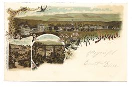 Gruss aus Bruggen (SG) Dorfpartie - Kubel - Top-Litho - 1902
