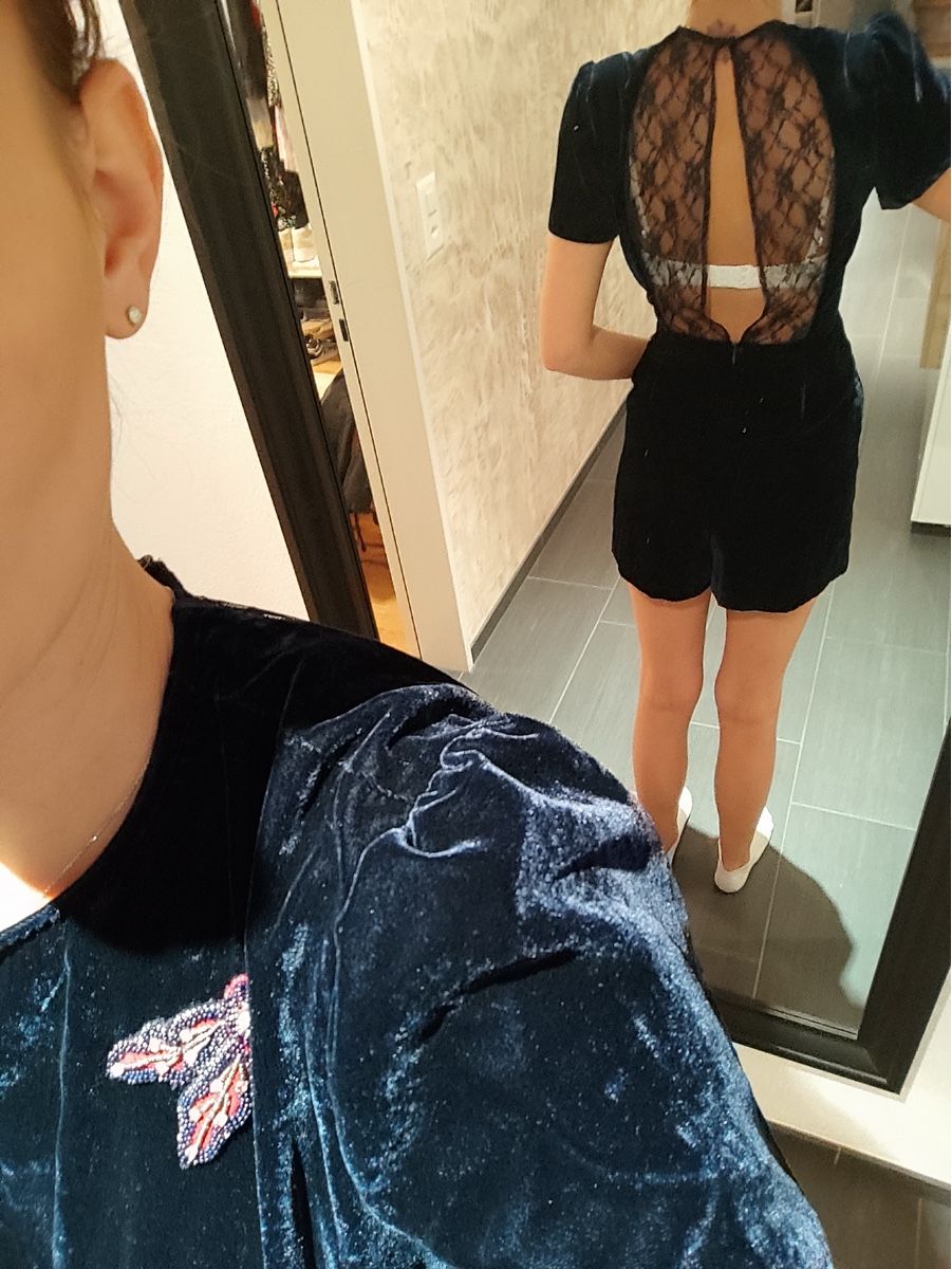 Sandro Tute: Sandro Samt Jumpsuit, Gr. 1 – Usato da Tann venduto da Carolinekne 3