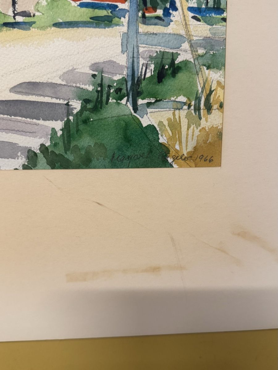 Dipinti: Aquarell Hand signiert Bild  – Usato da Schlieren venduto da Freundlich02 3