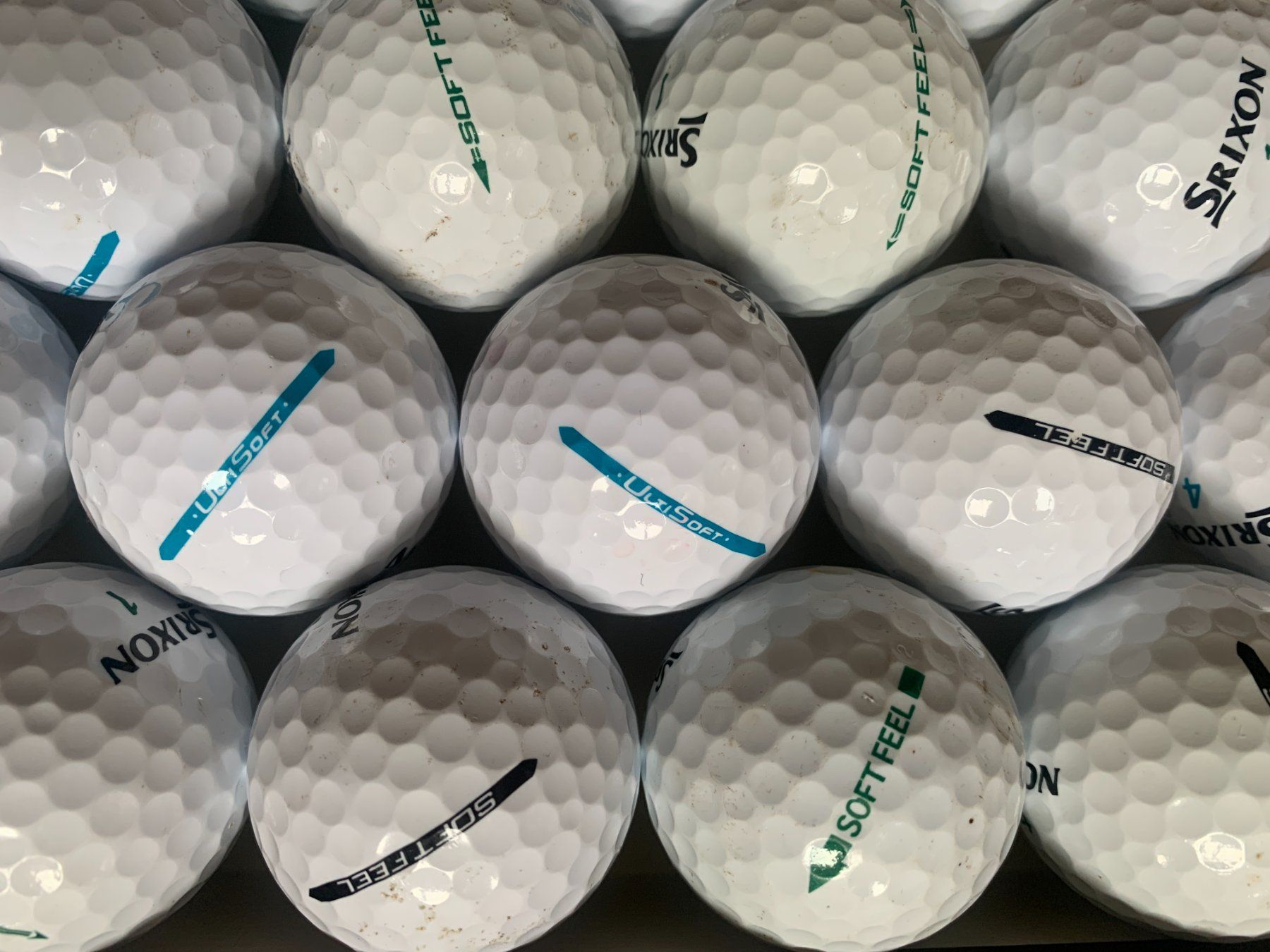 Srixon Bälle: Golfbälle AD333 + SOFTFEEL von SRIXON, 36 Stück – Gebraucht aus Givisiez von Follieran 1