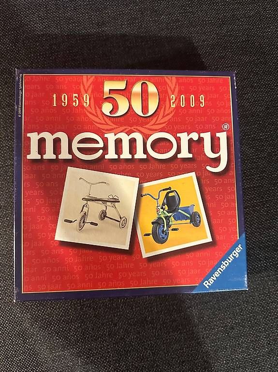 Ravensburger Spiele: Memory 1959 - 2009 – Neu (gemäss Beschreibung) aus Zürich von Faetze0
