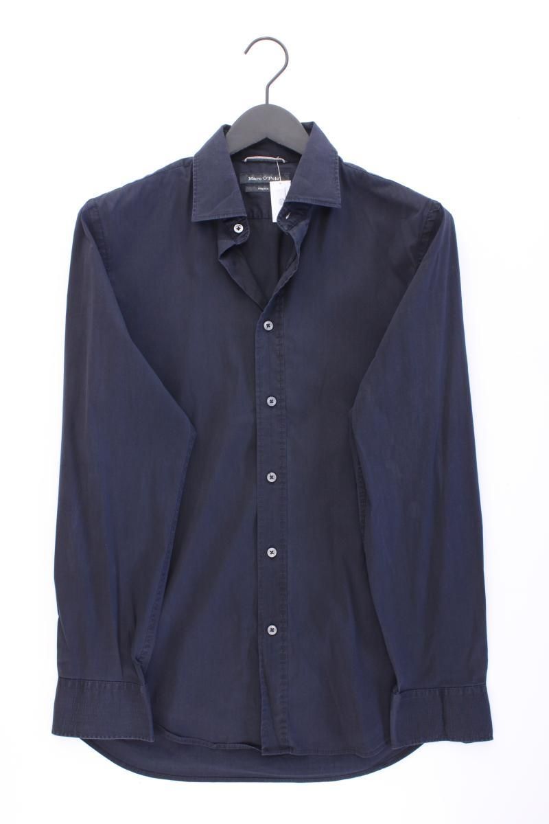 Chemises: Marc O'Polo Langarmhemd blau – D'occasion à Neustadt an der Waldnaab par SecondLifeFashion