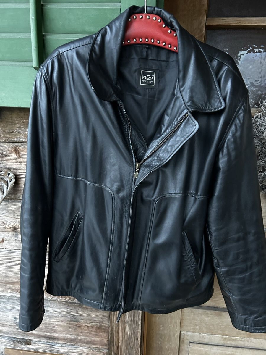 Giacche: Schwarze Lederjacke Kuzu Paris Gr. XL – Usato da Merenschwand venduto da Jacqueline99 2