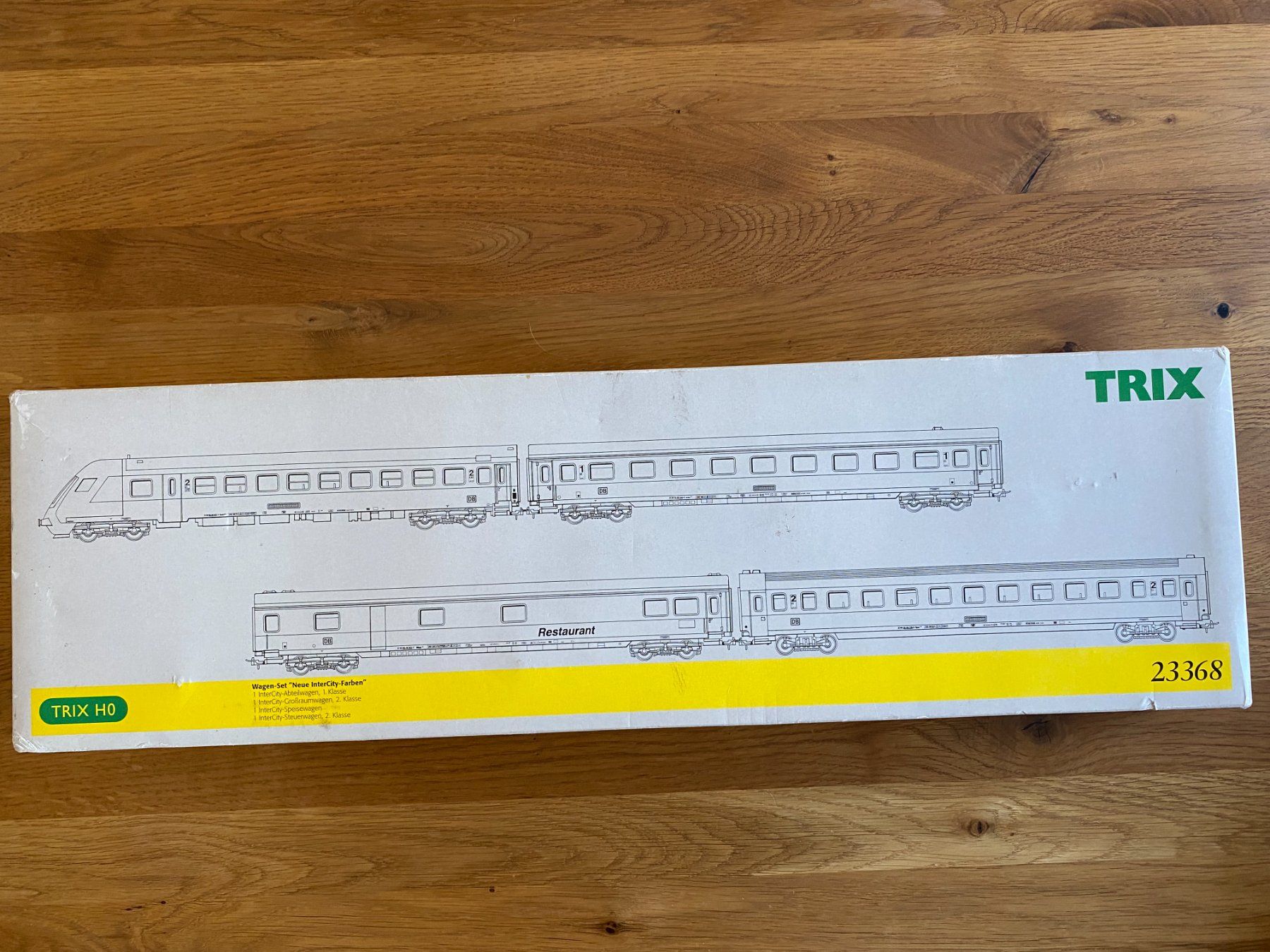 Trix Modellini di ferrovie: Trix IC-Set, 4-teilig mit Steuerwagen – Nuovo (secondo la descrizione) da Bözen venduto da Stefant0