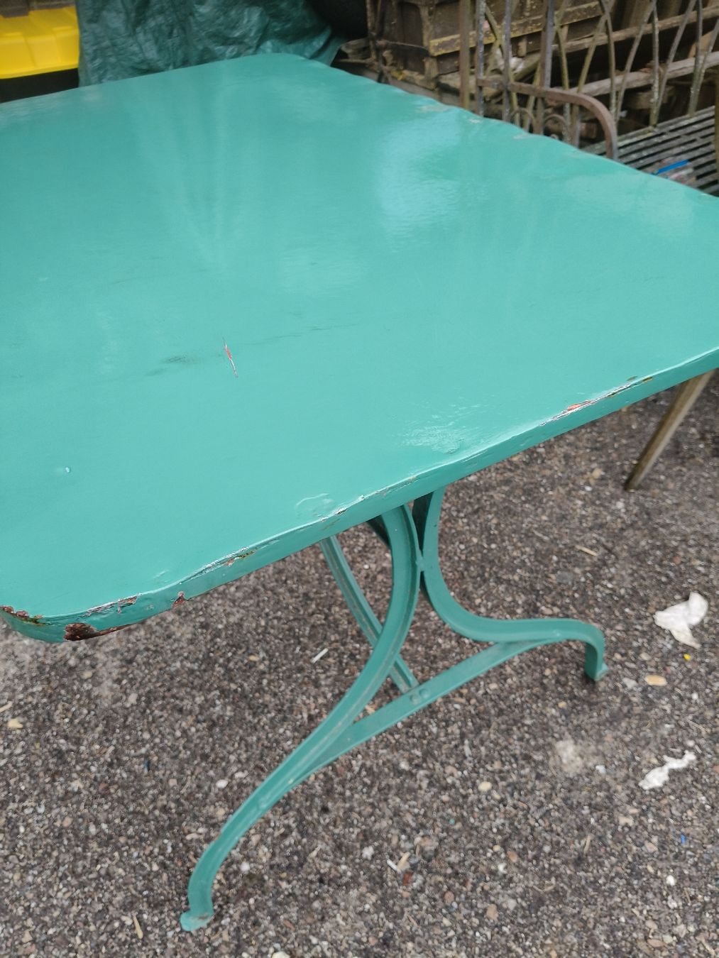Tavoli: Garten Tisch H75 B70x120cm – Usato da Zwingen venduto da inf_2blh 4