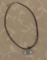 Collier avec pendentif goutte d'eau opalite, Neuf!