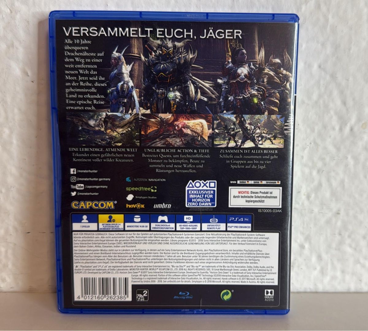 Sony Jeux: Monster Hunter World PS4/PS5 game – D'occasion à Ehrendingen par bubulence 1