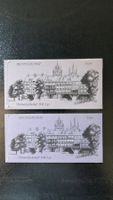 2 Markenhefte Deutsche Post 1990, gestempelt
