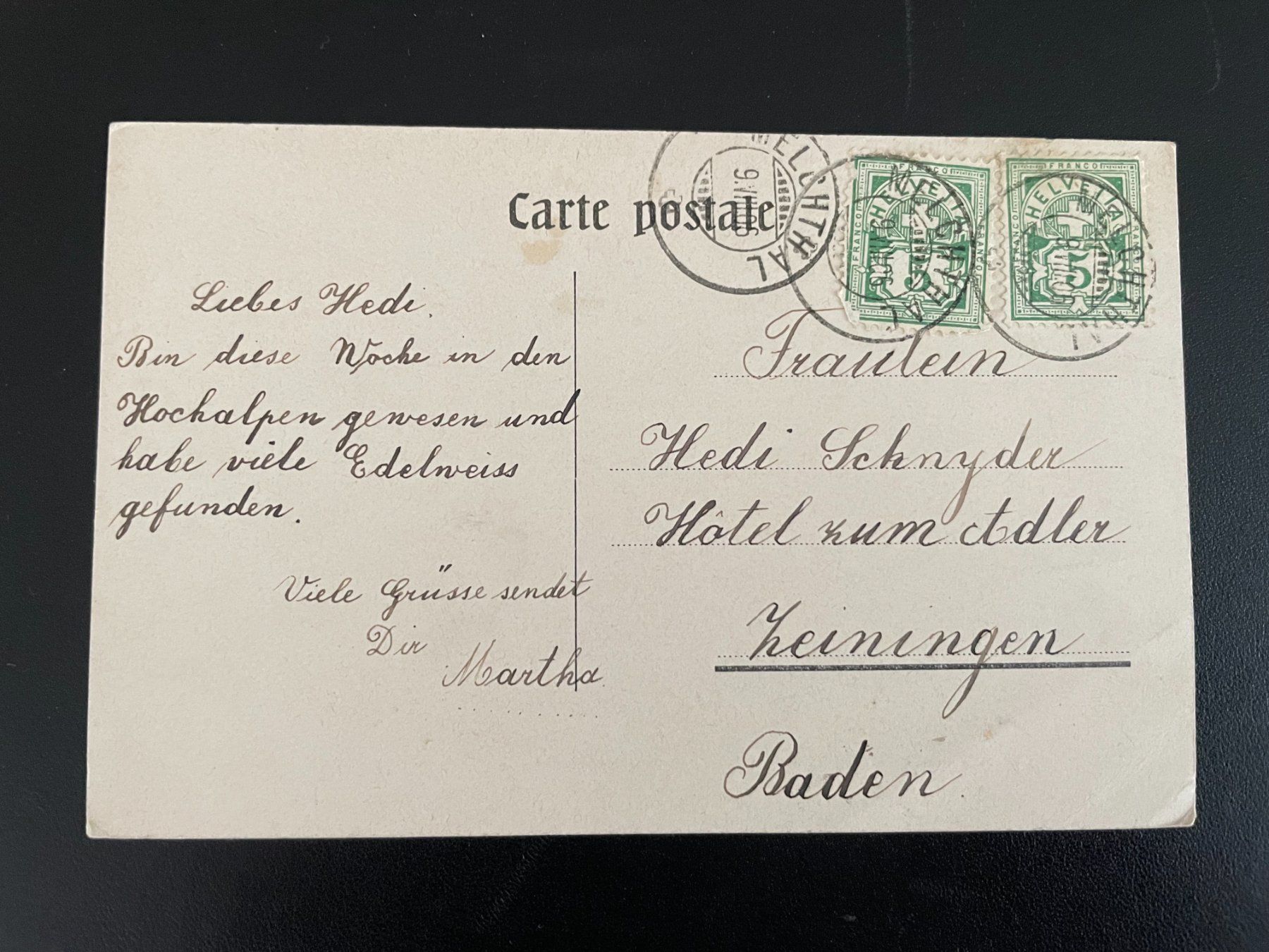 Cartoline postali: AK OW Kurort Melchtal – Usato da Thal venduto da Danny82 1