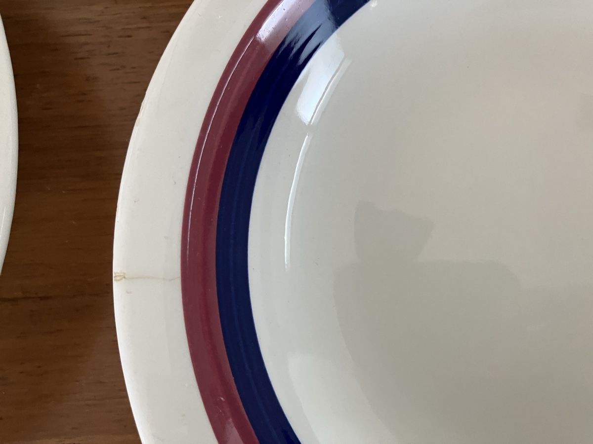 Teller: 3 tessiner Suppenteller – Gebraucht aus losone von china06 6