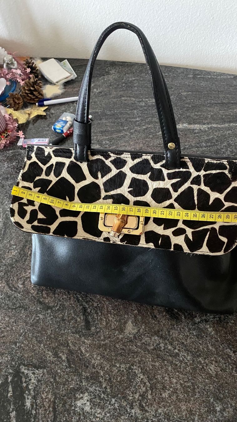Borse da donna: Leder Tasche mit Fell – Usato da luzern venduto da bar_5gtr 2