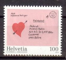 2014, 125 Jahre Schweizer Feldpost **