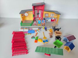 Playmobil Tierhandlung mit Zubehür guter Zustand