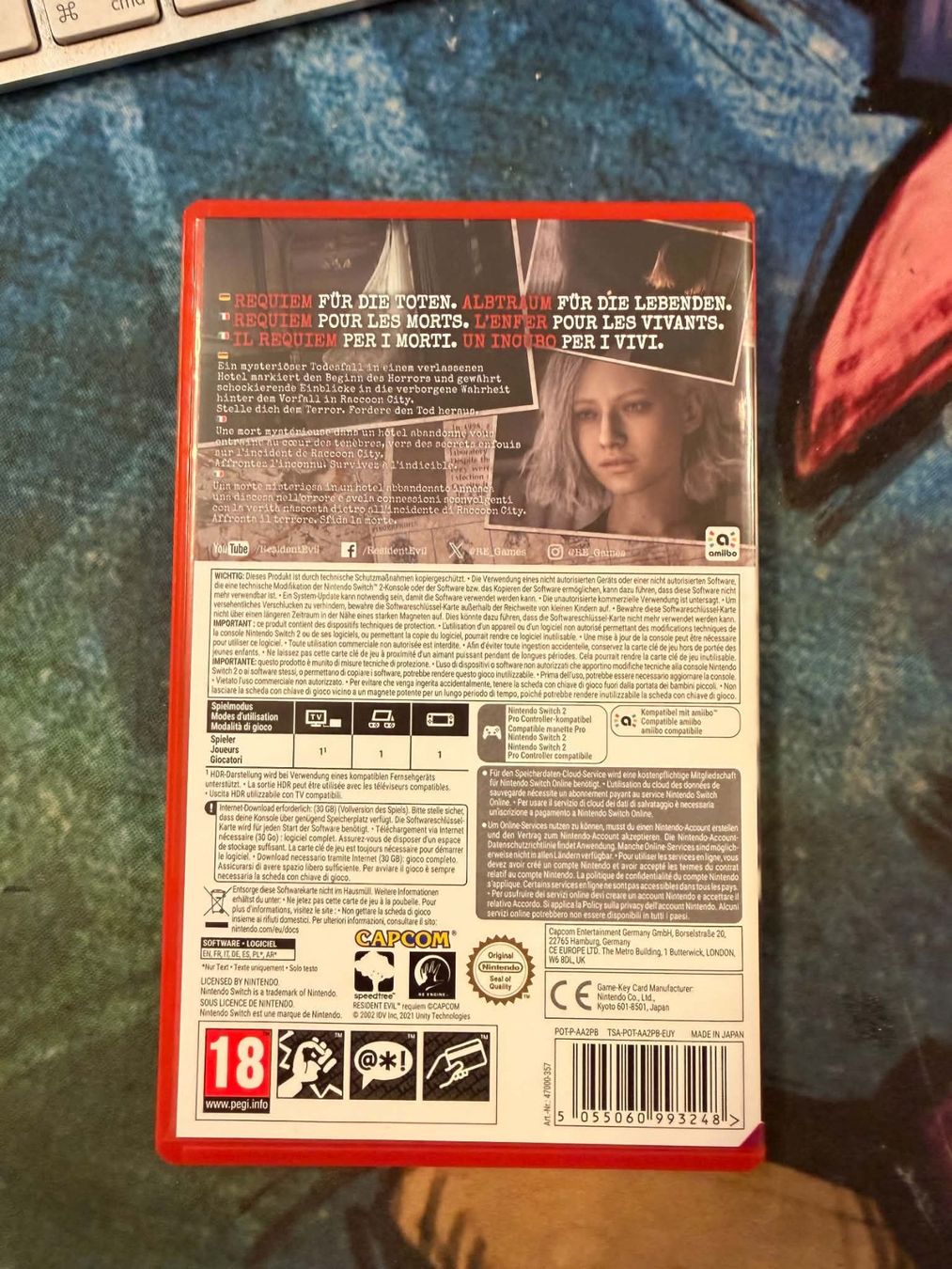 Nintendo Giochi: Resident Evil Requiem Nintendo Switch 2 – Usato da Giubiasco venduto da Tici__nerd_Giubiasco 1