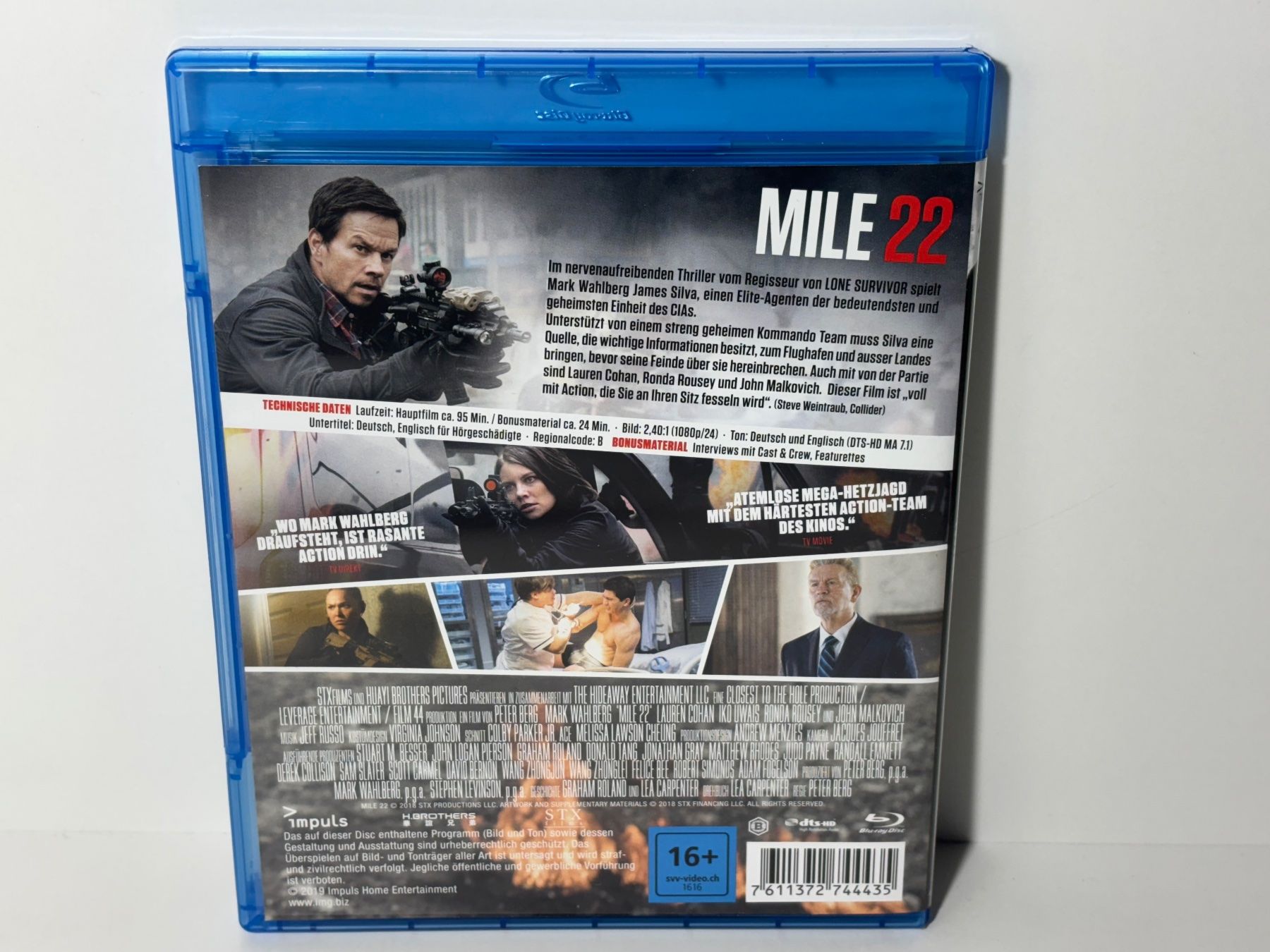 Tutti i DVDs: Mile 22 Blu Ray – Usato da Wilderswil venduto da Sstriker 1