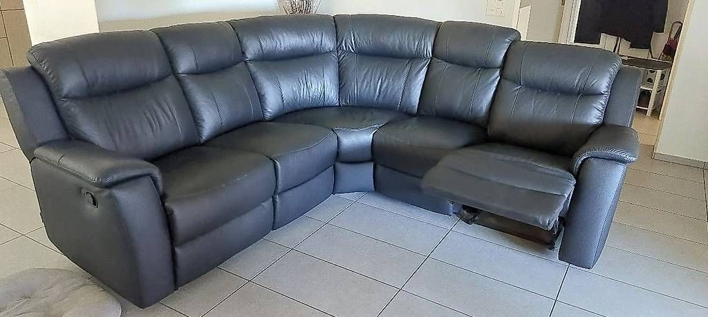Divani: Ecksofa aus Leder mit 2 Relax funktionen – Nuovo (secondo la descrizione) da Oberentfelden venduto da Buddy112 2