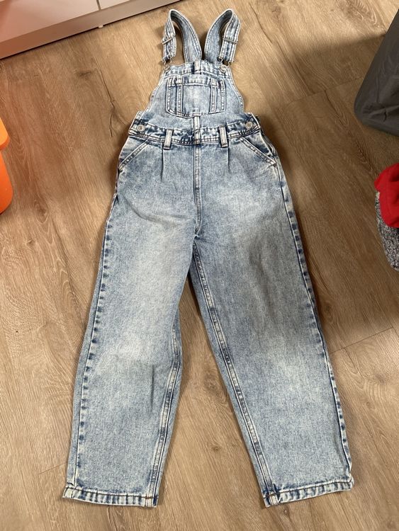 Acheter Robe salopette Benetton en jean imprimée bleue fille (2-6 ans) from Next France