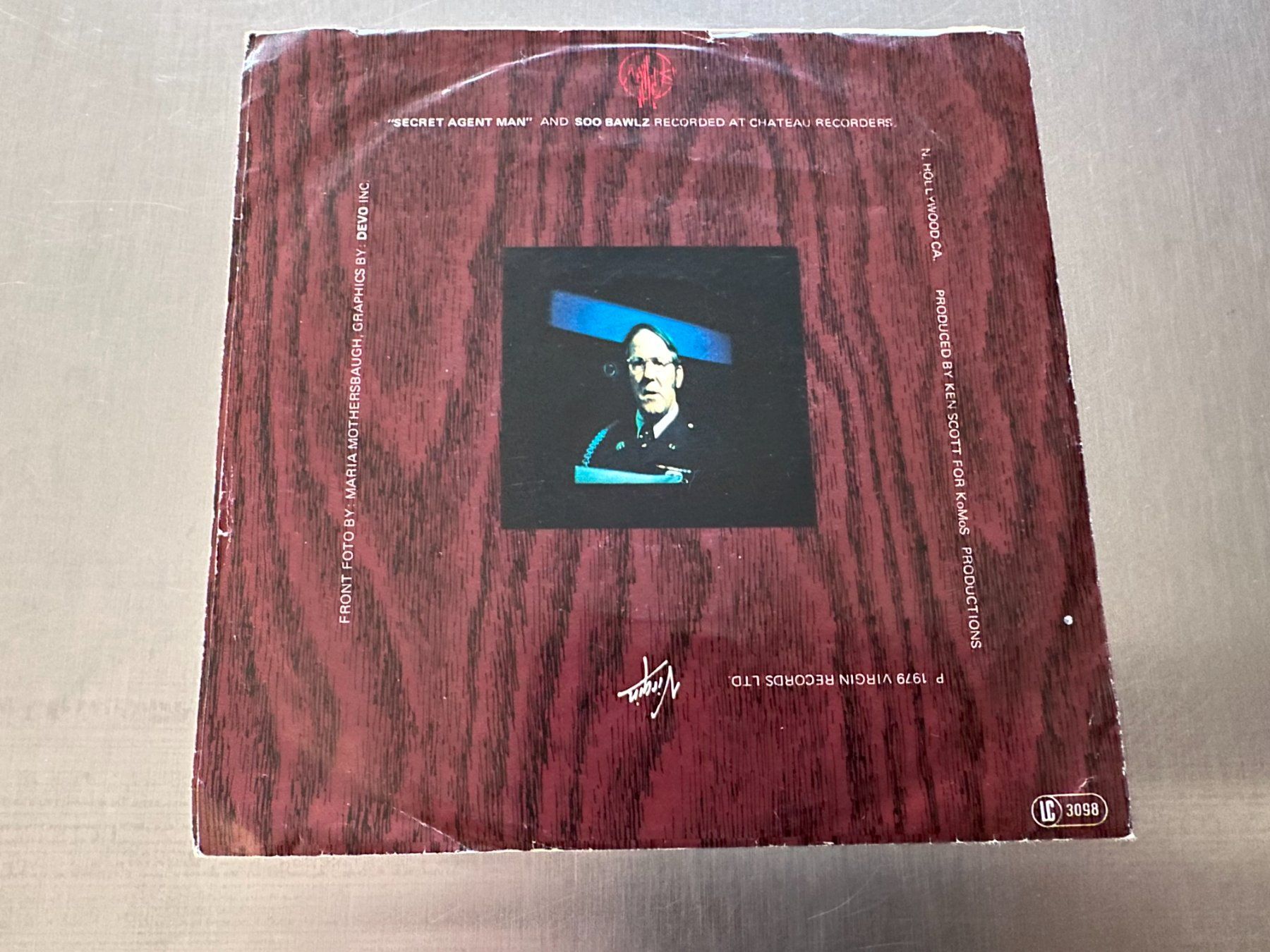 Dischi in vinile: DEVO 7 SECRET AGENT MAN – Usato da Sion venduto da jaipur1401 1