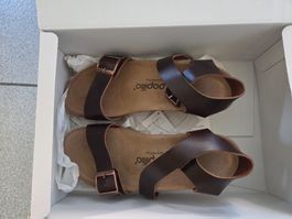 Papillio Birk Sandalen dunkelbraun Groesse 37 Neu mit Karton