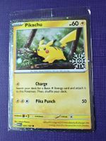 Carte Pokémon Pikachu 025/165 promo sealed