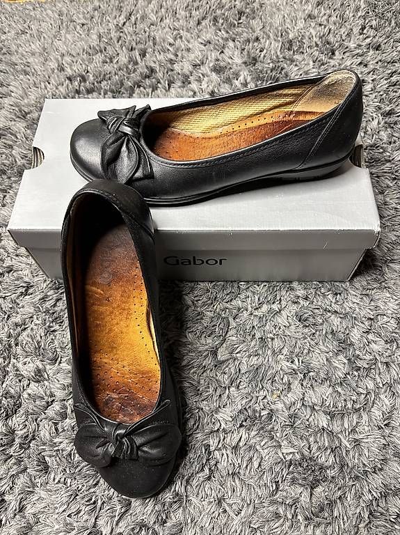 Gabor Scarpe da donna: Damen Ballerinas aus echtes Leder – Usato da Bern venduto da kri_y8h8