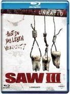Blu-ray Saw III - Unrated Hast du Das Leben Verdient ?