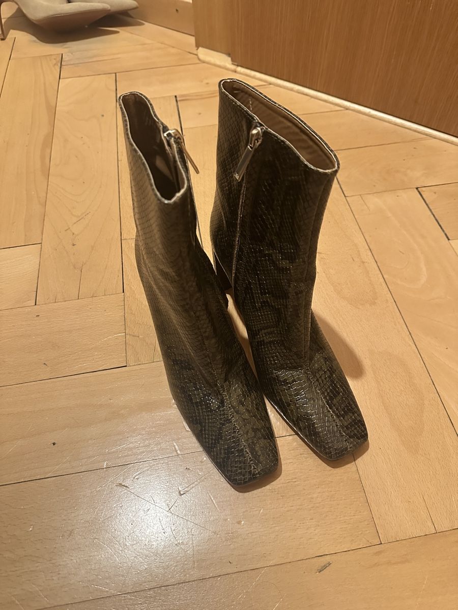Zara Scarpe da donna: Zara Ankle Boots, Snake Print - 39 – Usato da Genève venduto da bea_72cz 1